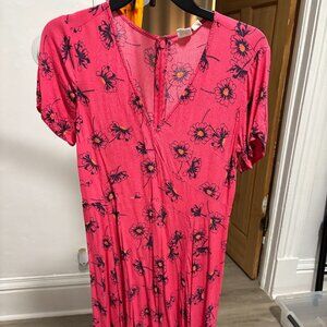 Gap Pink Floral Dress